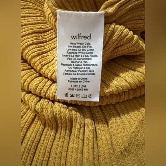 Aritzia Wilfred knit slit skirt in US size S - Picture 4 of 11